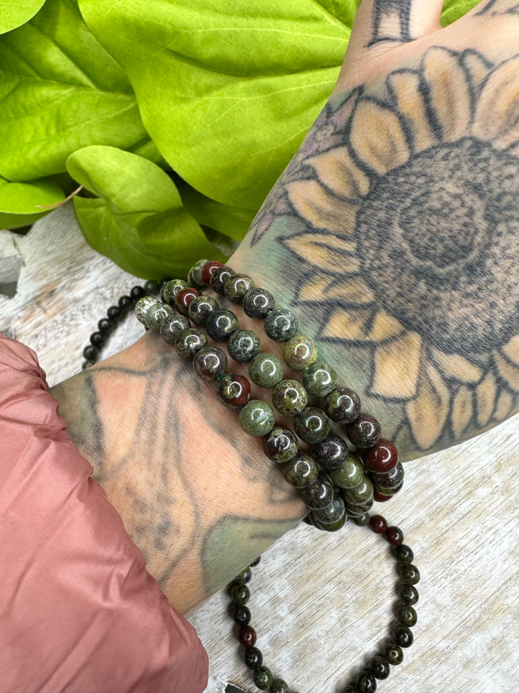 Dragonsblood Bracelet 6 mm - Strength, Vitality, Passion, Energy