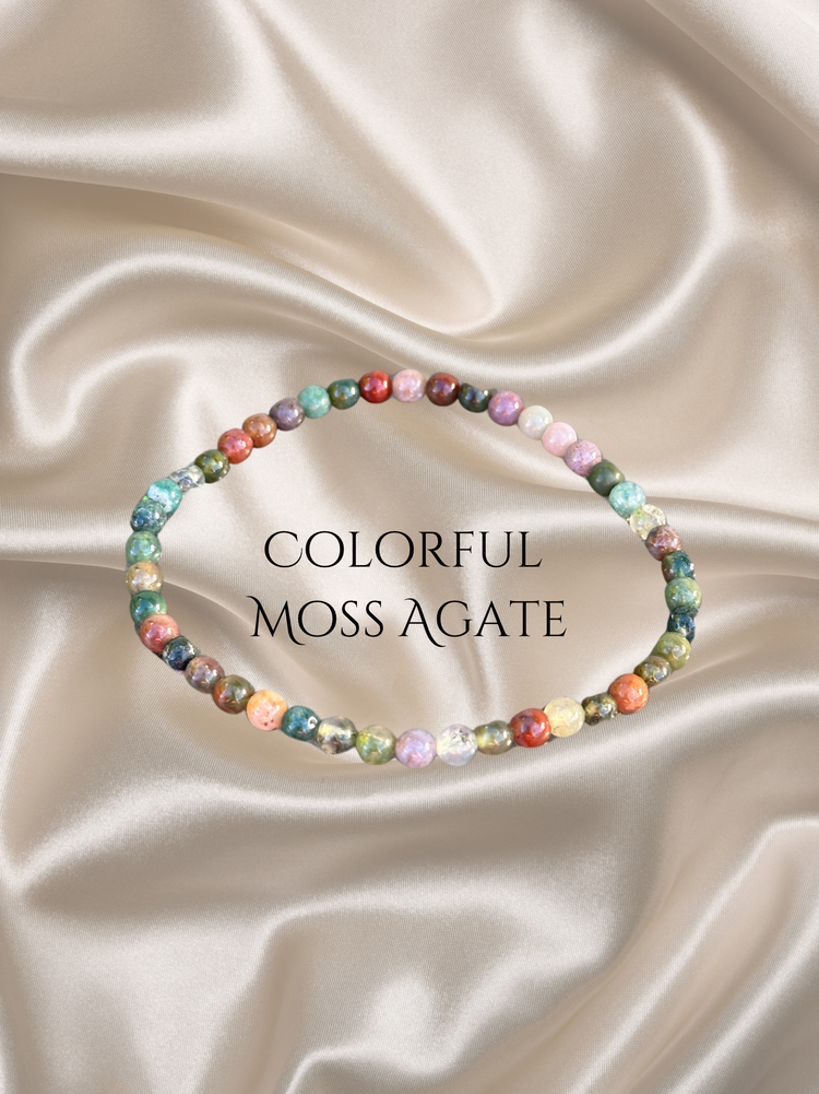 Gemstone Elastic 4 MM bracelet