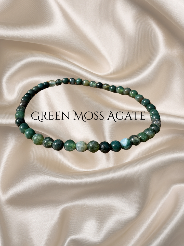 Gemstone Elastic 4 MM bracelet