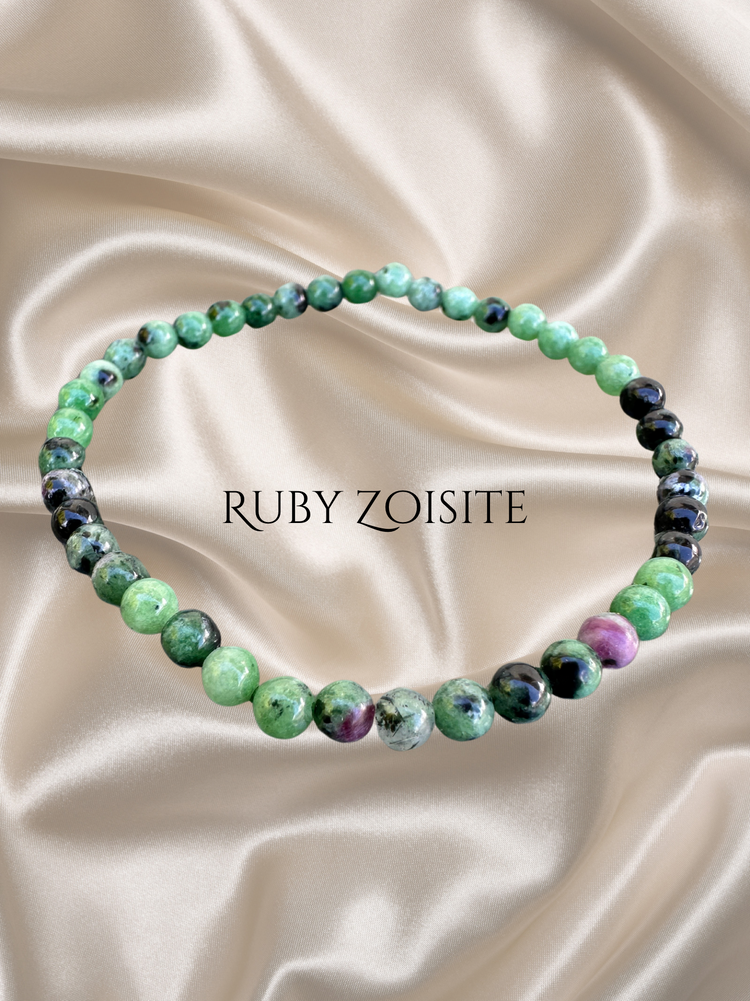 Gemstone Elastic 4 MM bracelet