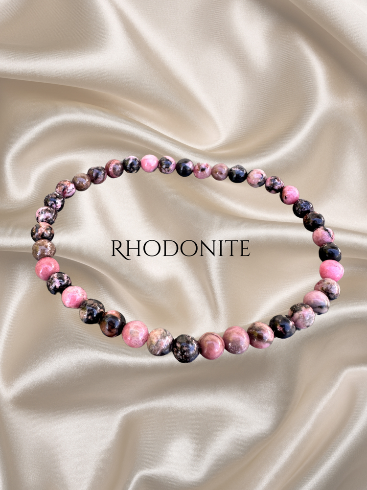 Gemstone Elastic 4 MM bracelet