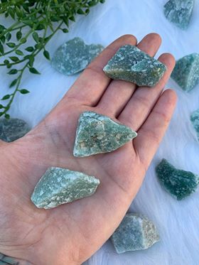 Raw Green Aventurine