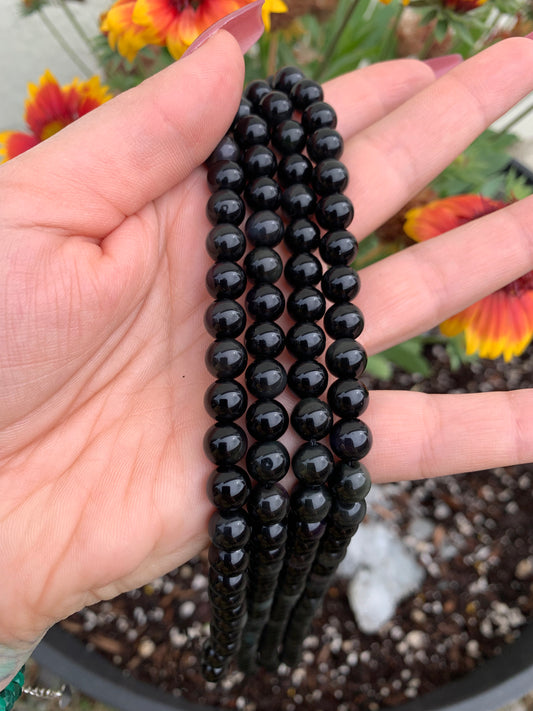 Rainbow Obsidian Strand of beads