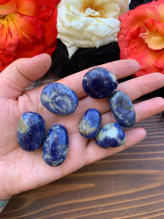 Sodalite tumble