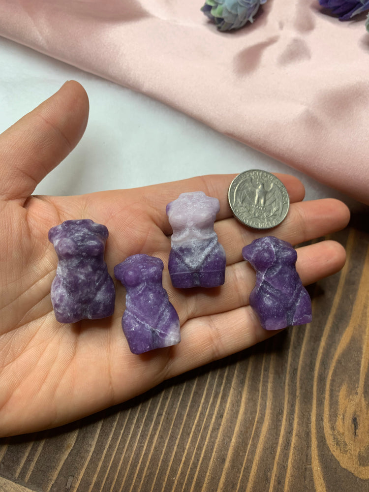 Goddess Body Mini - Pick your Crystal !