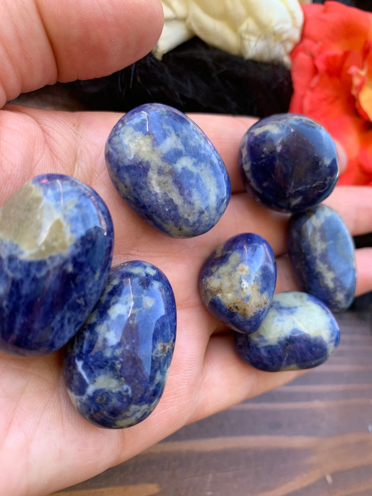 Sodalite tumble