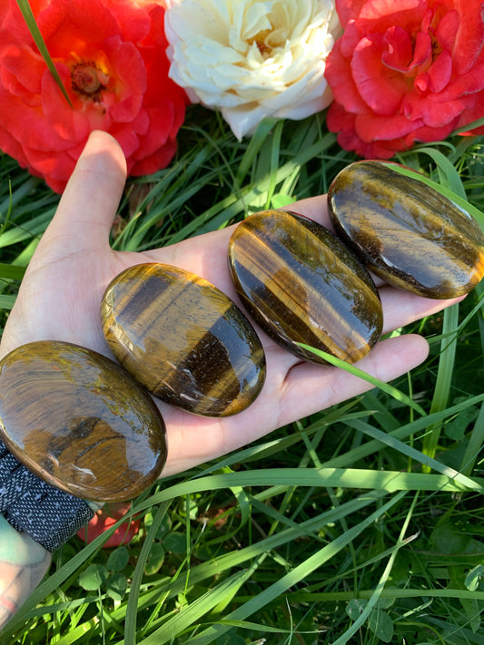 Tigers eye palmstone