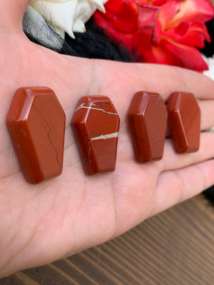 Red Jasper Coffin