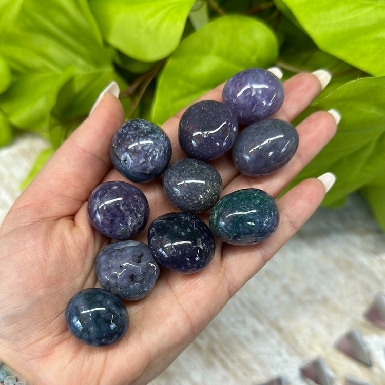 Grape Agate Tumble