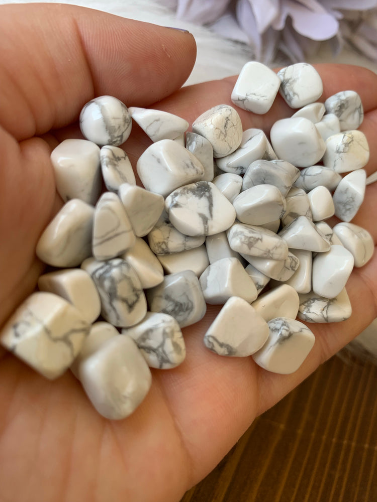 Howlite chips