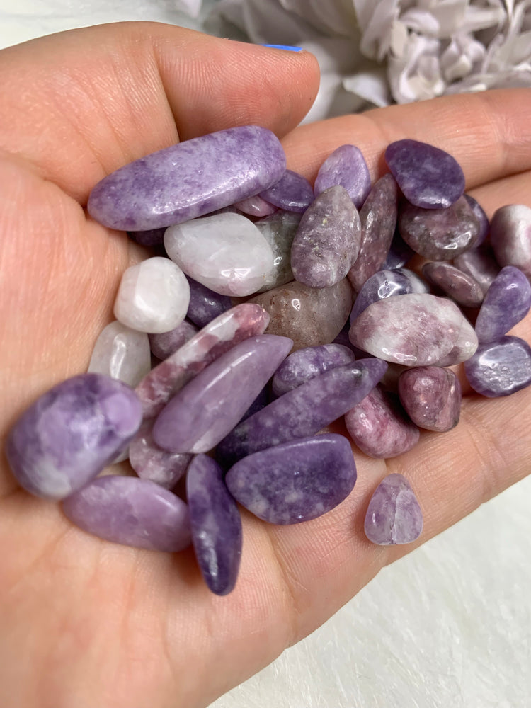 Lepidolite chips