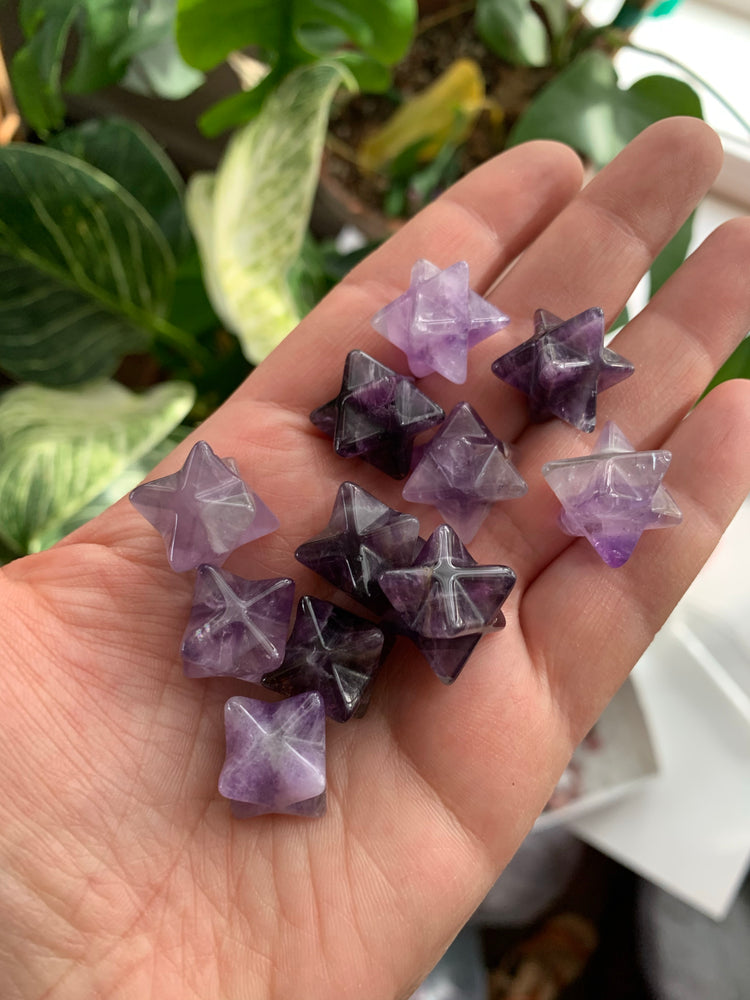 Amethyst Merkaba