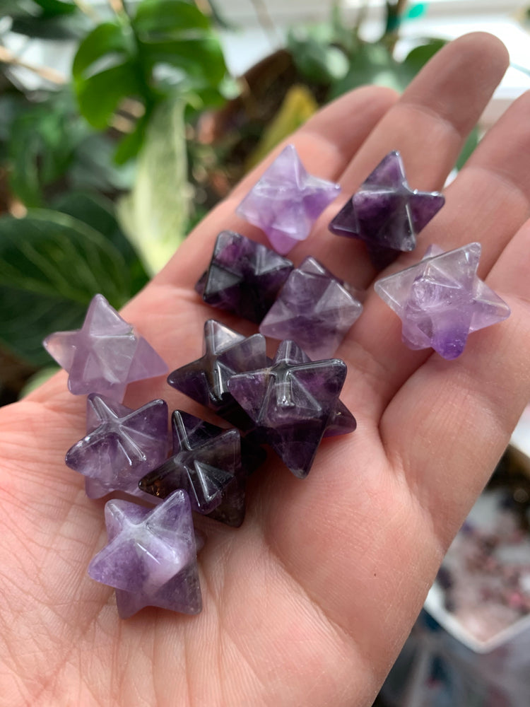 Amethyst Merkaba