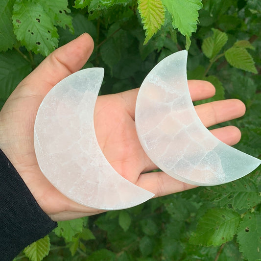 Selenite moon