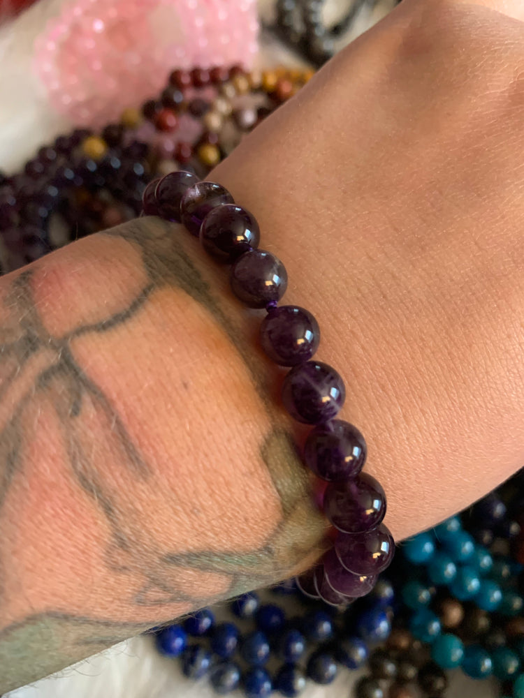 Amethyst bracelet