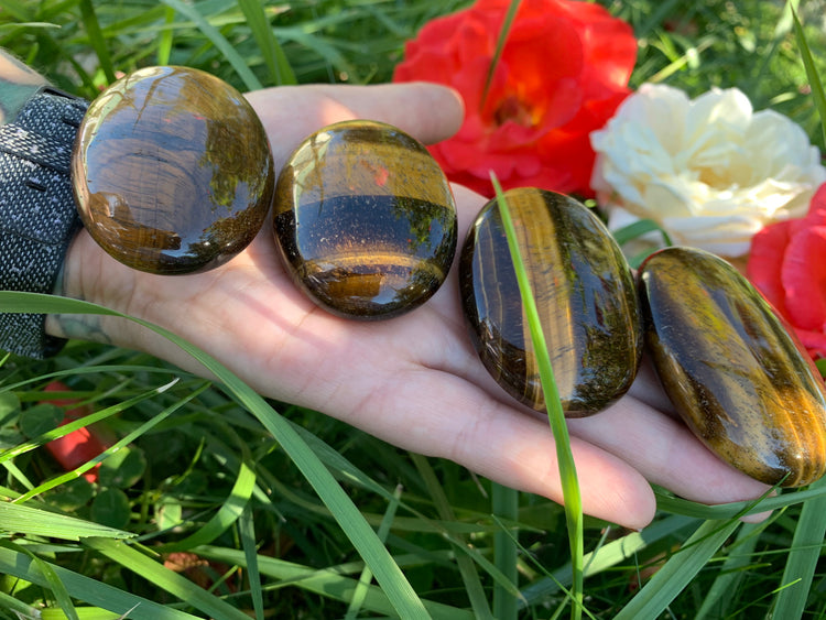 Tigers eye palmstone