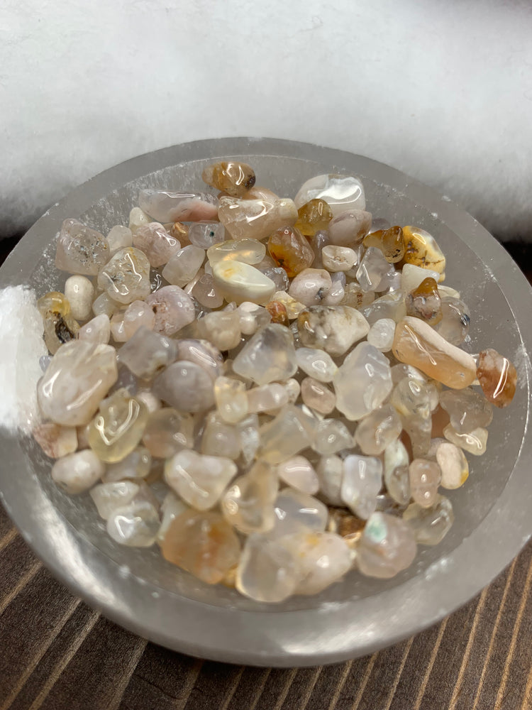 Flower Agate chips