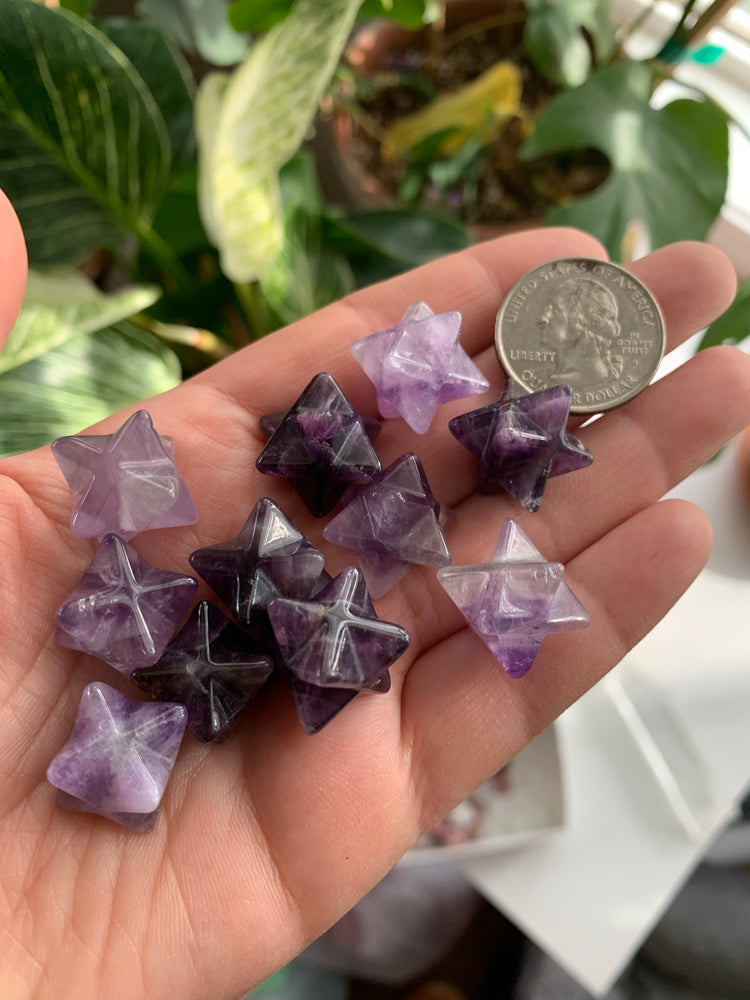 Amethyst Merkaba