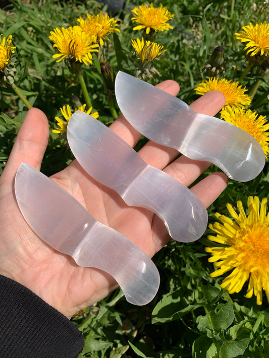 Selenite Knife