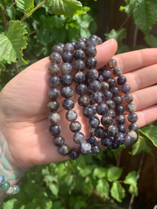 Iolite bracelet