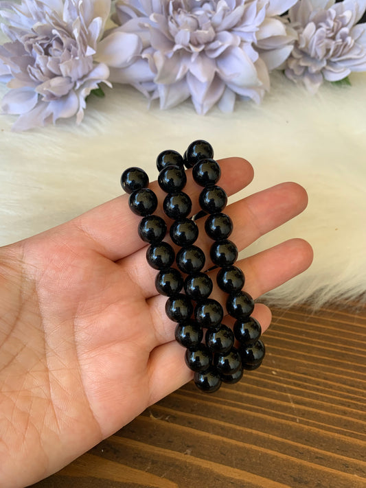 Obsidian bracelet