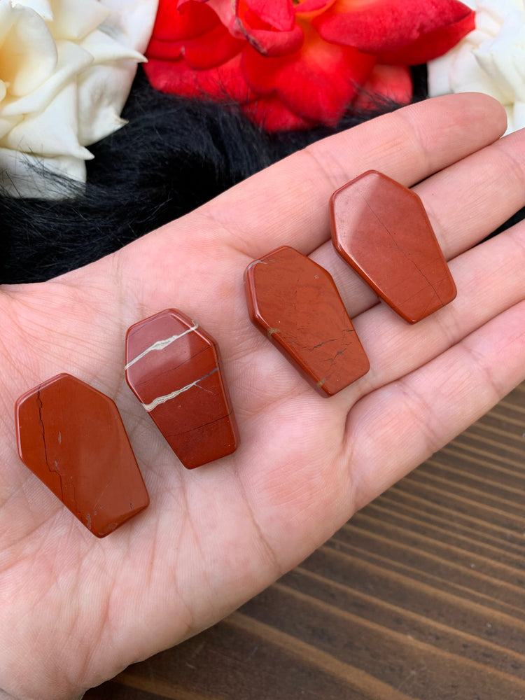 Red Jasper Coffin