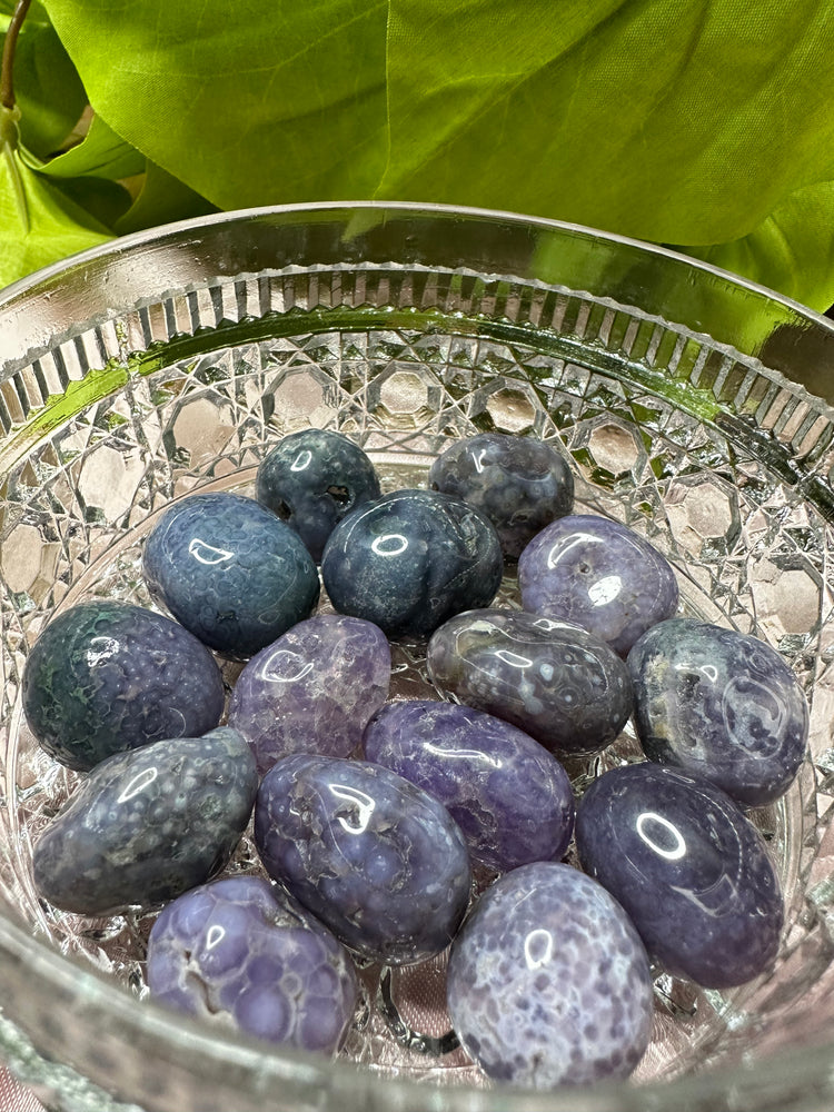 Grape Agate tumble