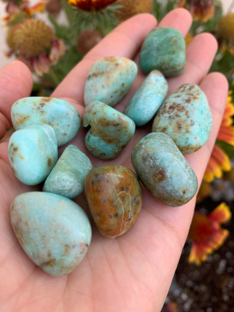 Blue Opal tumble