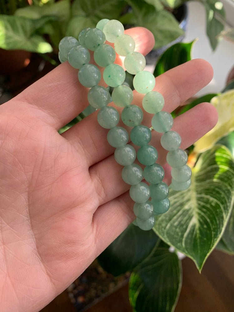 Green aventurine bracelet