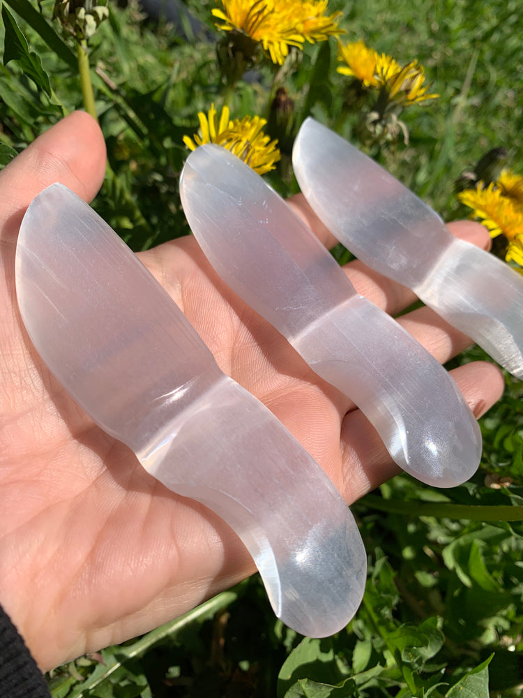 Selenite Knife