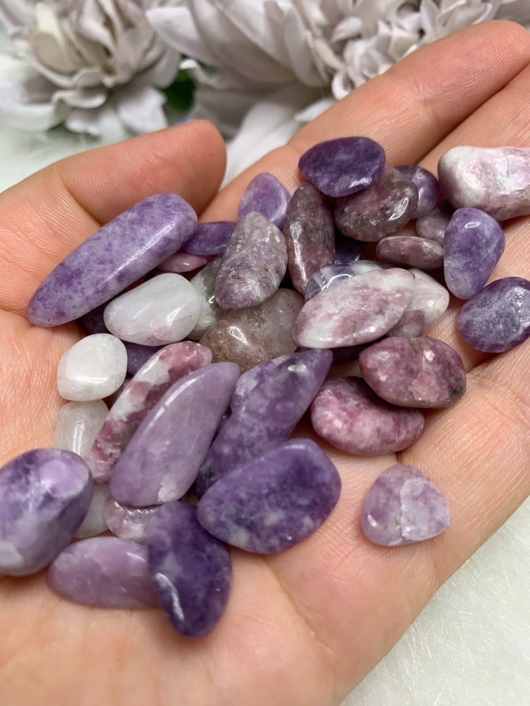 Lepidolite chips