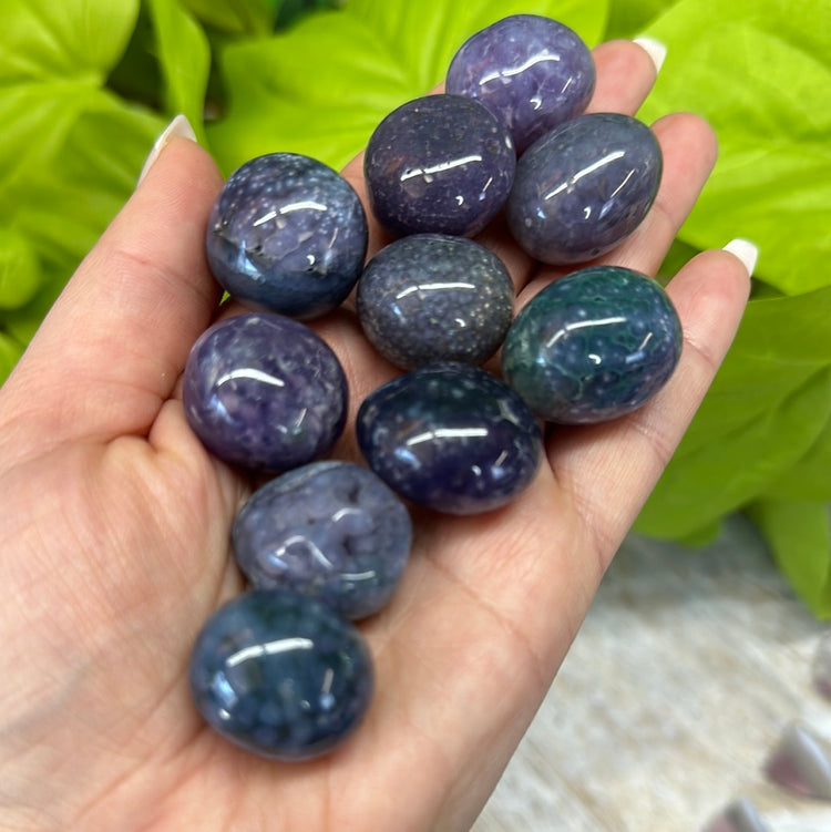 Grape Agate Tumble