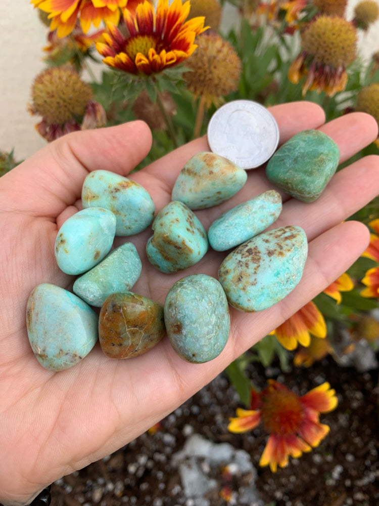 Blue Opal tumble