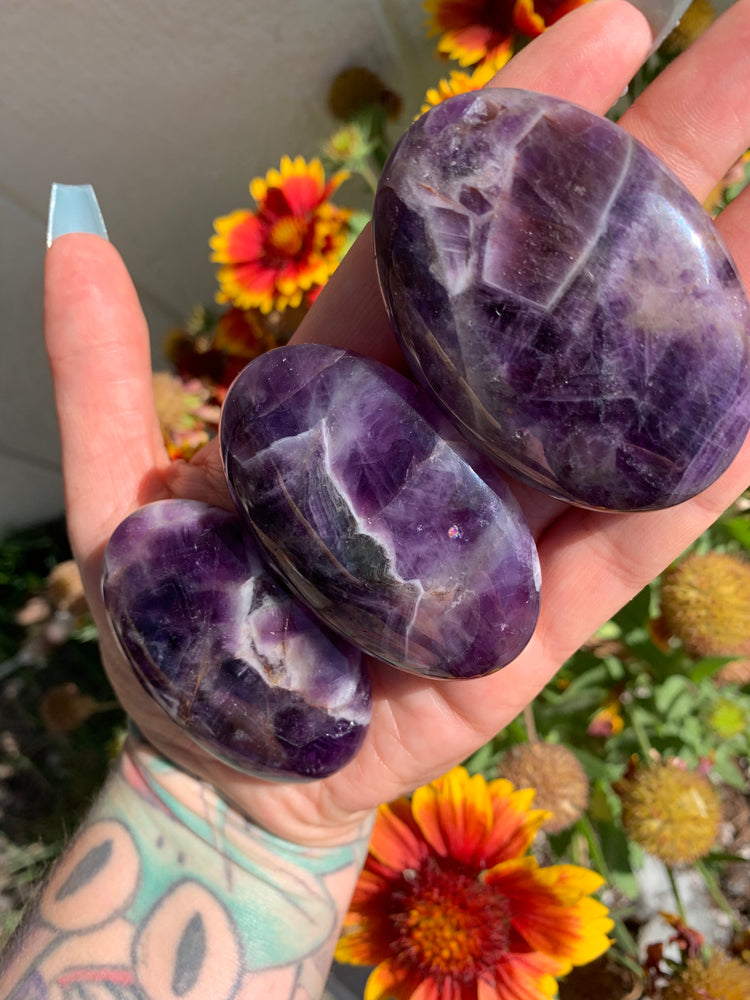 Amethyst Palmstone