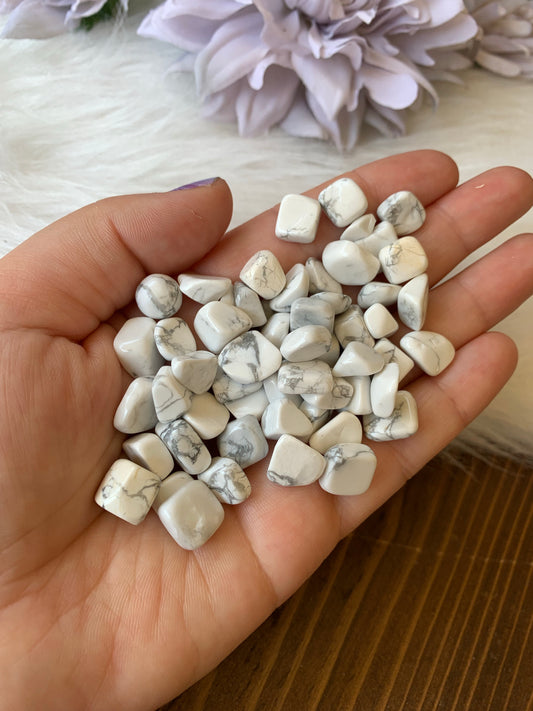 Howlite chips