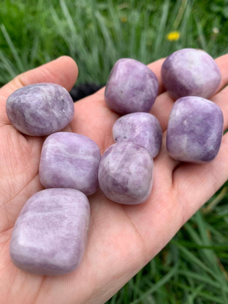 Lepidolite tumble