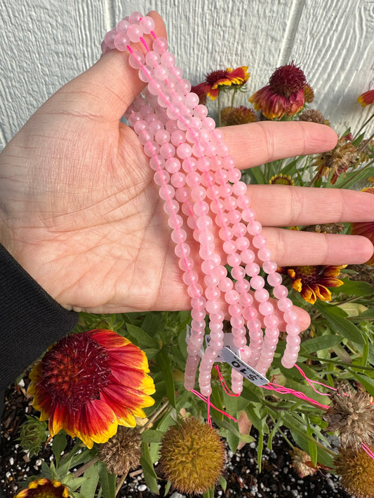 Rose Quartz Strand of Beads