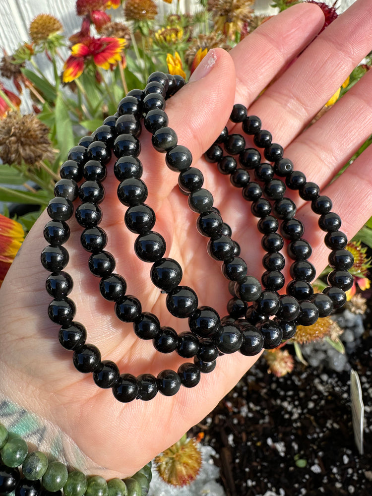 Rainbow Obsidian 6 mm Bracelet