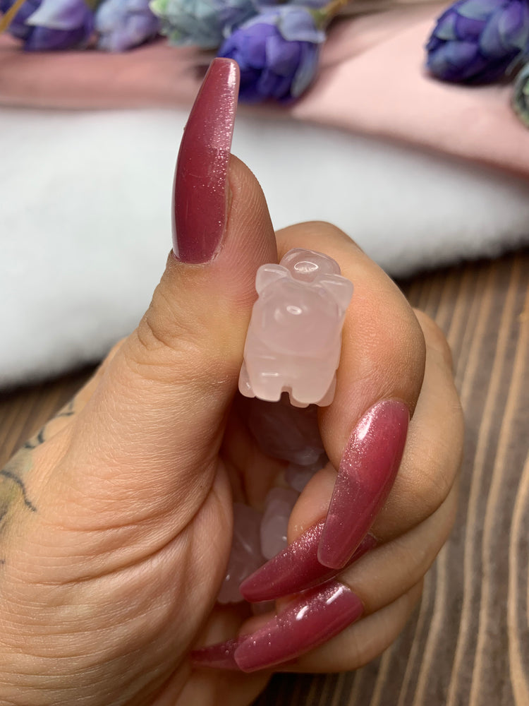 Squirrel - Rose Quartz