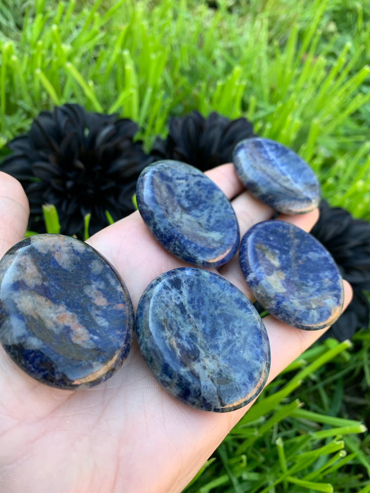 Sodalite Worry Stone