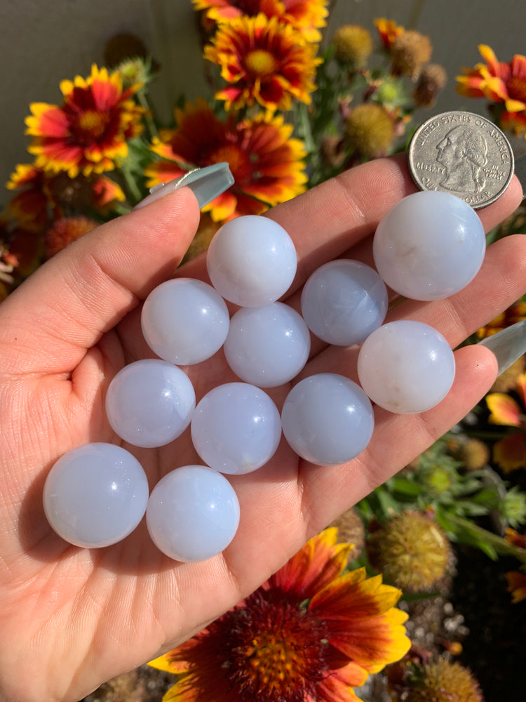 Blue Chalcedony Mini Sphere